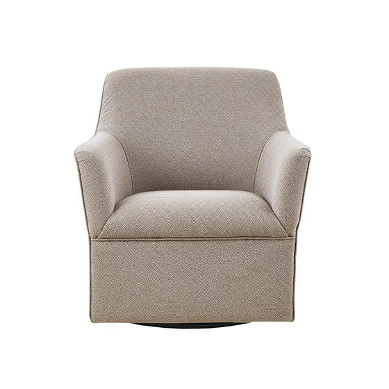 Augustine Swivel Glider Chair- Grey