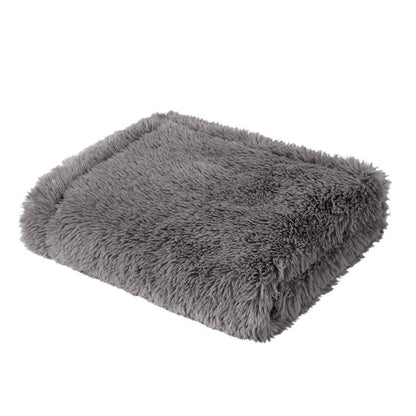 Faux Fur Throw - OEKO TEX Certified Haven Throw 50 " *60"  Grey Color