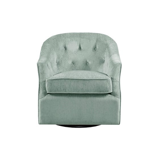 Calvin Swivel Chair - Light Green