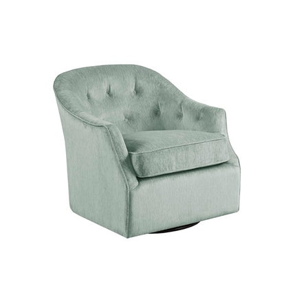 Calvin Swivel Chair - Light Green