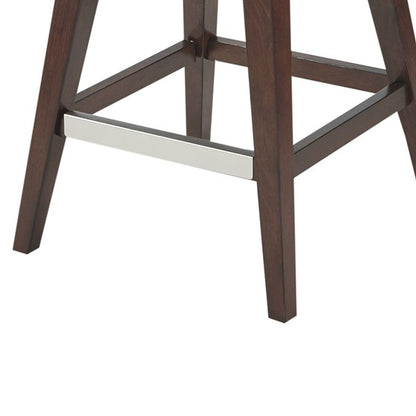 High Wingback Swivel Counter Stool - Hancock 27" - Camel Brown