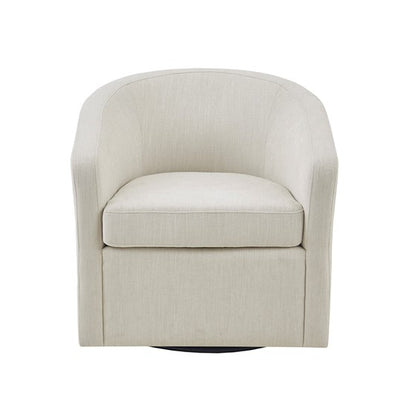 Amber Swivel Chair- Ivory