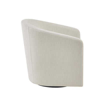 Amber Swivel Chair- Ivory