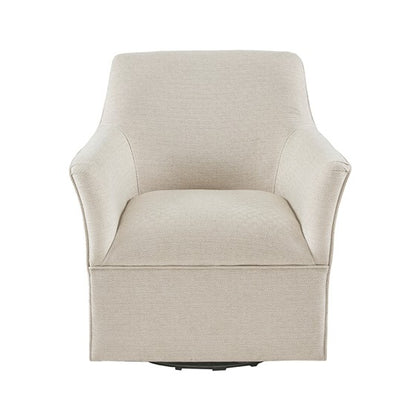 Augustine Swivel Glider Chair- Cream