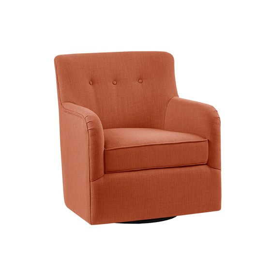 Adele Spice Swivel Chair by Madison Park