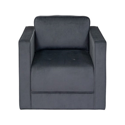 Madrid 360 Degree Upholstered Swivel Chair