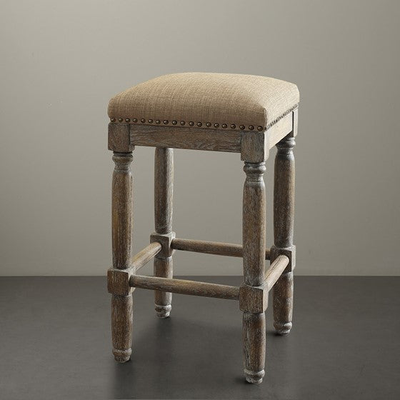 Cirque Counter Stool Set of 2 - Color Cream Sand