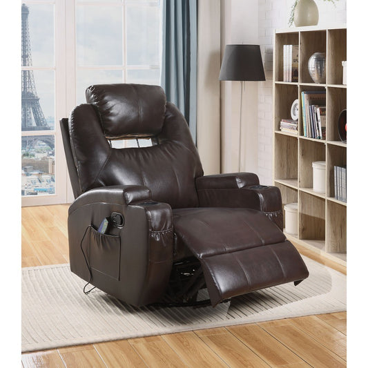 ACME Waterlily Rocker Recliner (Motion) in Brown